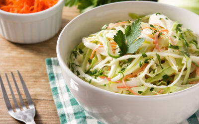 Coleslaw and Chips, With Burgers