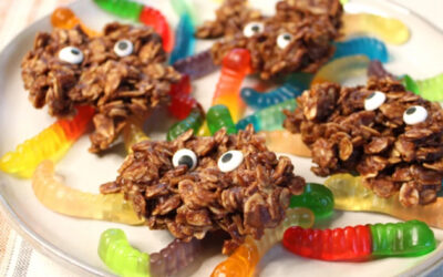 Spooky Monster No-Bake Cookies