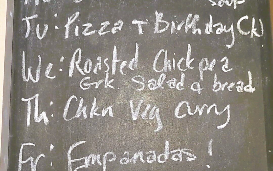 Menu Plans and Semi-Prepping for 4/24-4/30