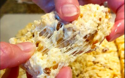 Toffee Rice Crispy Treats
